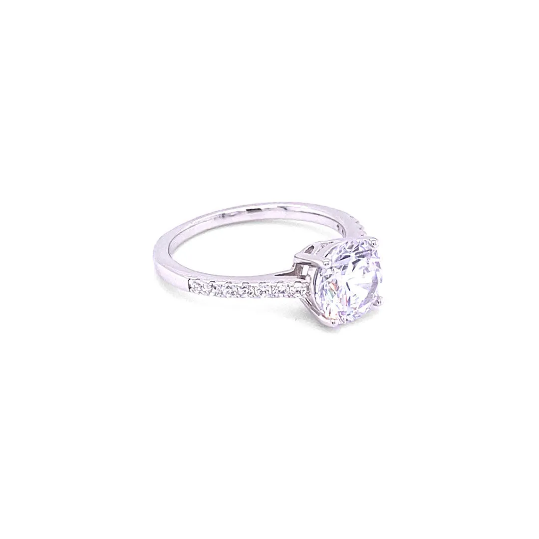 2 Carat Four Prong Engagement Ring