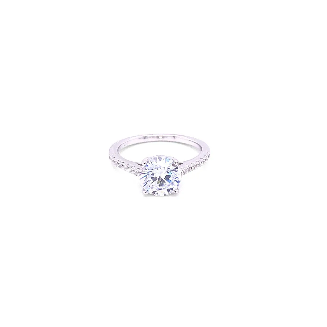 2 Carat Four Prong Engagement Ring