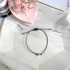 20 Pcs Women Men Simple Heart Bracelet Adjustable Rope String Lucky Gift Bracelet Gifts For Women Friendship