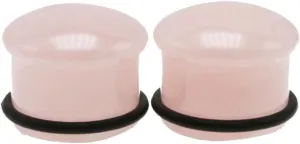 2Pcs Gauges Jewelry, Ear Plugs Jewelry Mushroom Head Shape with Stone Stone Fun Gifts for Men Fun Gifts for Men