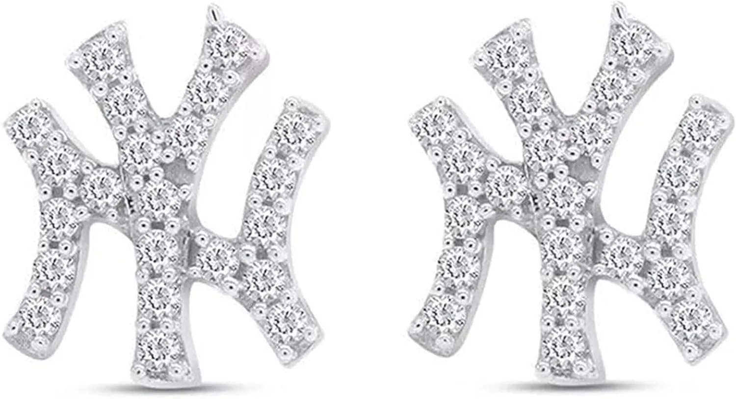 3.15Ct Round Cut Diamond Stud Earrings 14K White Gold Plated 925 Sterling Silver Best Gift For Valentine