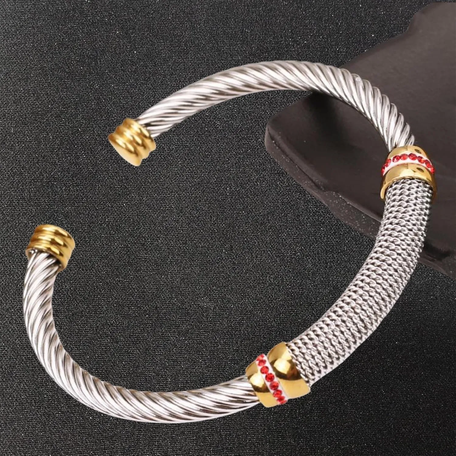 925 Sterling Silver Bracelet for Women Open Bangle Cuff Bracelet for Men Adjustable Chunky Silver Bracelet Unisex Simple Cuff Bracelet Friendship Bracelet Handmade Minimalist Jewelry Gift for Him/her