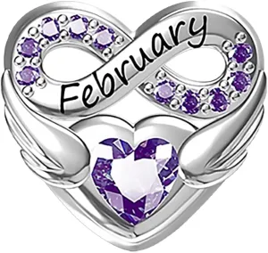 925 Sterling Silver Charms For Bracelets And Necklaces 12 Monthly Lucky Dangle Pendants Rhinestone Pandora Beads Jewelry Gift for Women Girls