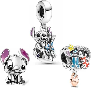 925 Sterling Silver Dangle Charm Bracelet Beads Pendants Fit for Original Bracelets Charms birthday Gift for Women