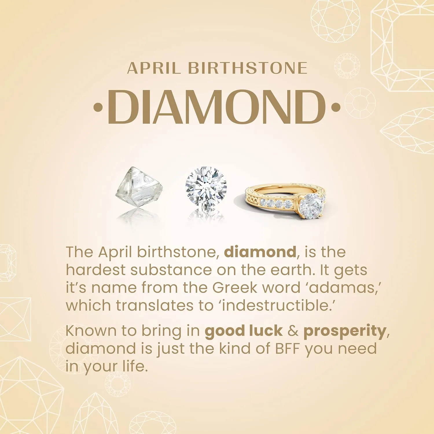 ANGARA Natural Prong-Set Round Diamond Martini Stud Earrings in 14K Solid Gold/Platinum | April Birthstone, Birthday, Engagement, Anniversary, Wedding Jewelry Gift for Women