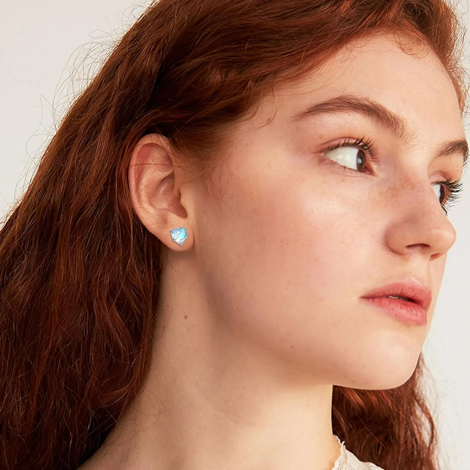 Animal Earring for Women Stainless Steel Gemstone Dangle Earrings Stainless Steel Summer Earrings Jewelry Mother's Day Birthday Gifts for Mom Wife