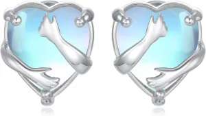 Animal Earring for Women Stainless Steel Gemstone Dangle Earrings Stainless Steel Summer Earrings Jewelry Mother's Day Birthday Gifts for Mom Wife