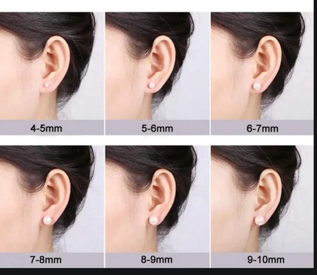 Authentic 925 Sterling Silver AAA Grade Natural White Freshwater Pearl Stud Earrings or Drop Earrings Tarnish Resistant Hypoallergenic Nickel Free Women Jewelry