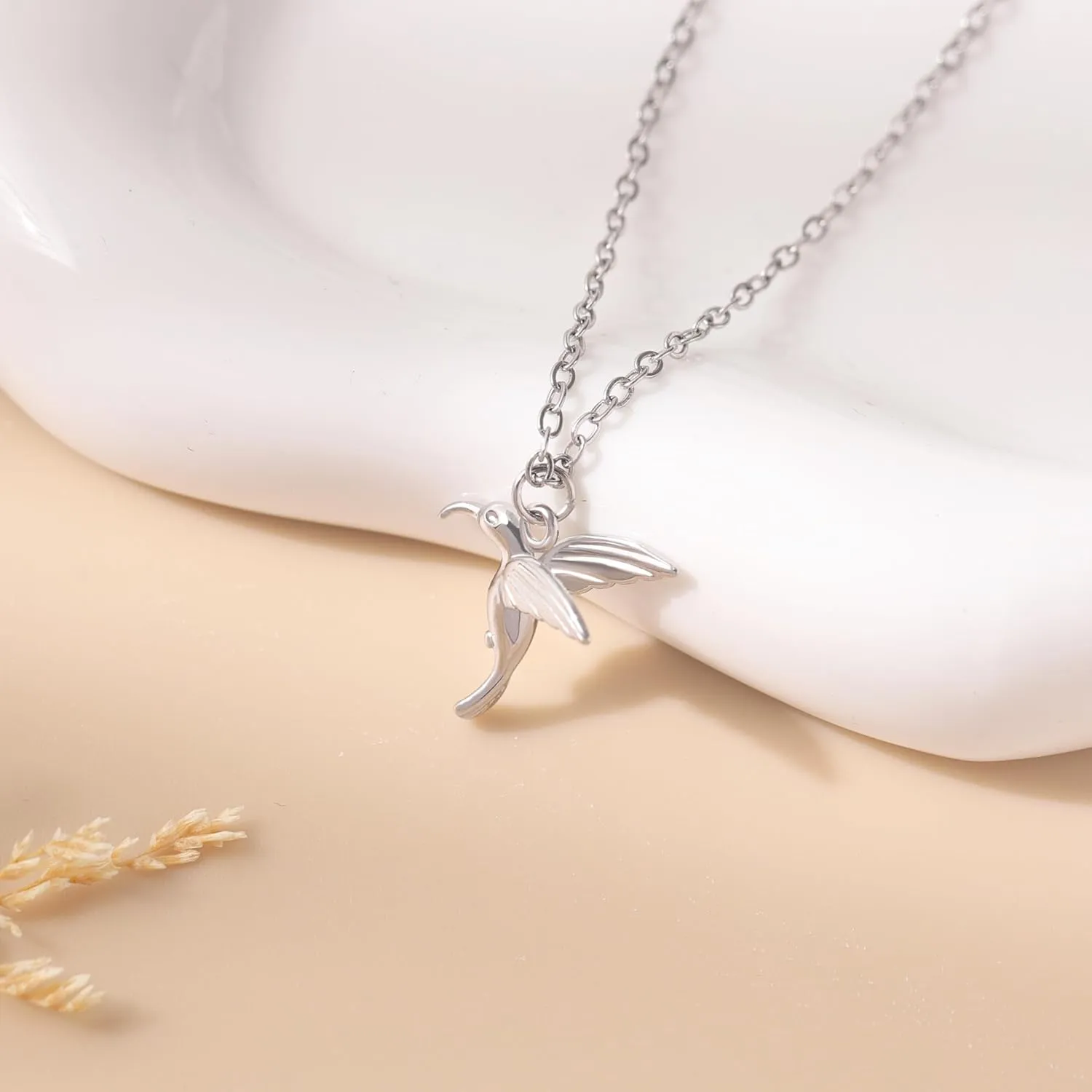 Baydurcan Silver Necklace for Women Evil Eye Ankh Bow Necklace for Friends Sister Birthday Just Because Christmas Gifts