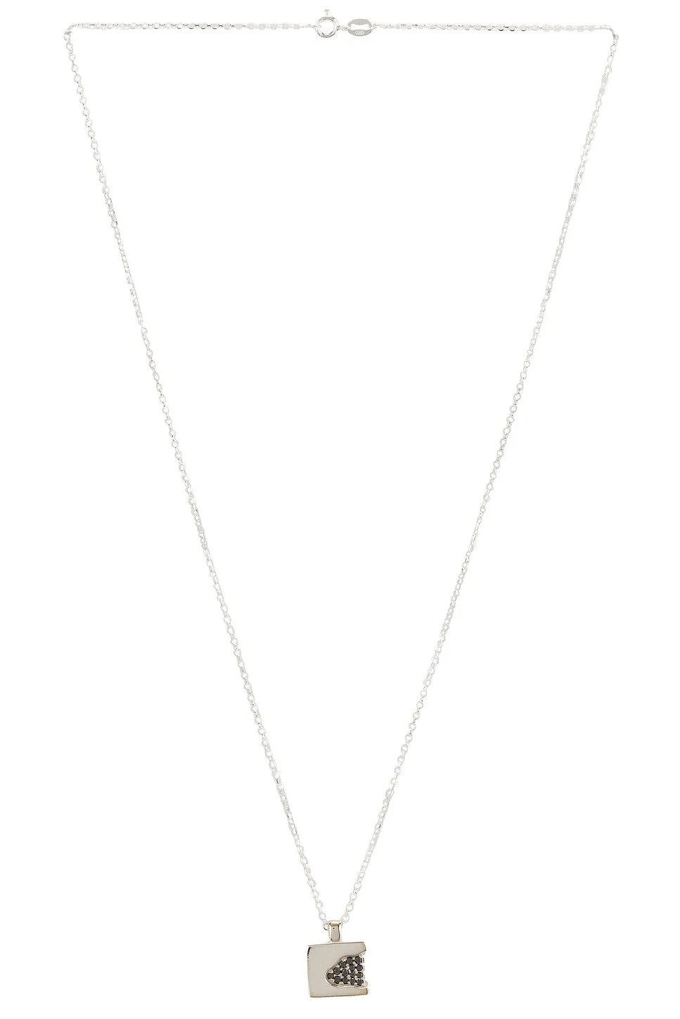 Black Diamond Once Piece Pendant