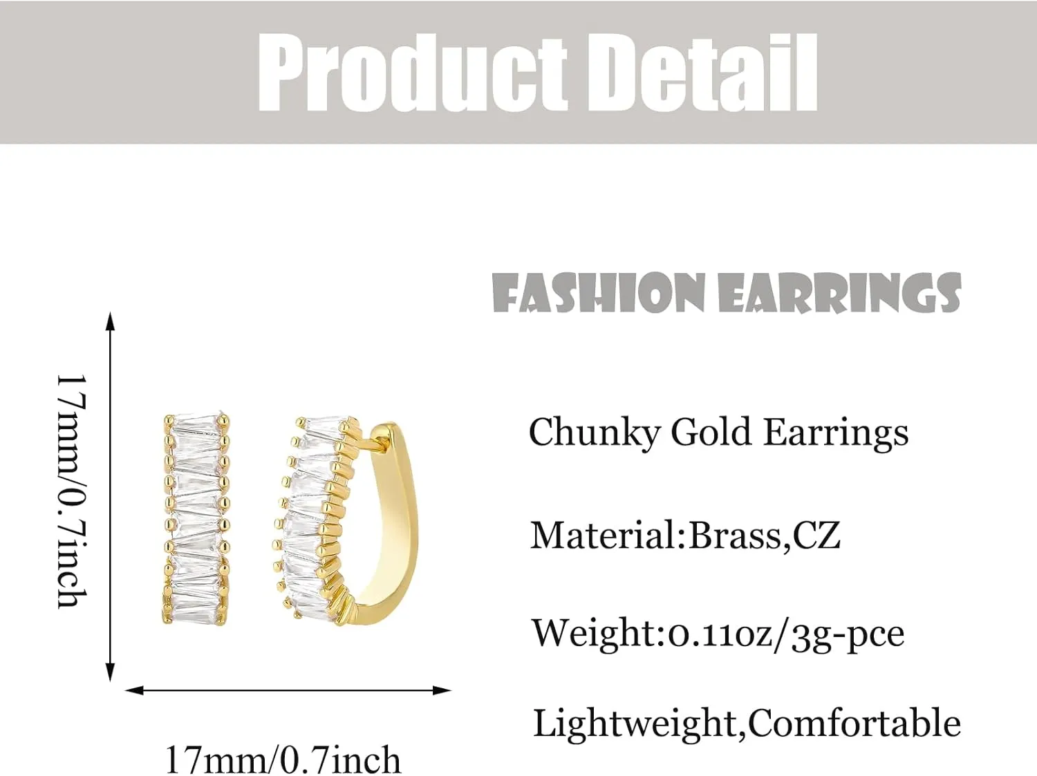 Christmas Gold Earrings for Women,Fashion Christmas Rhinestone Earrings,Holiday Crystal Hoop Earrings Festival Trendy Jewelry