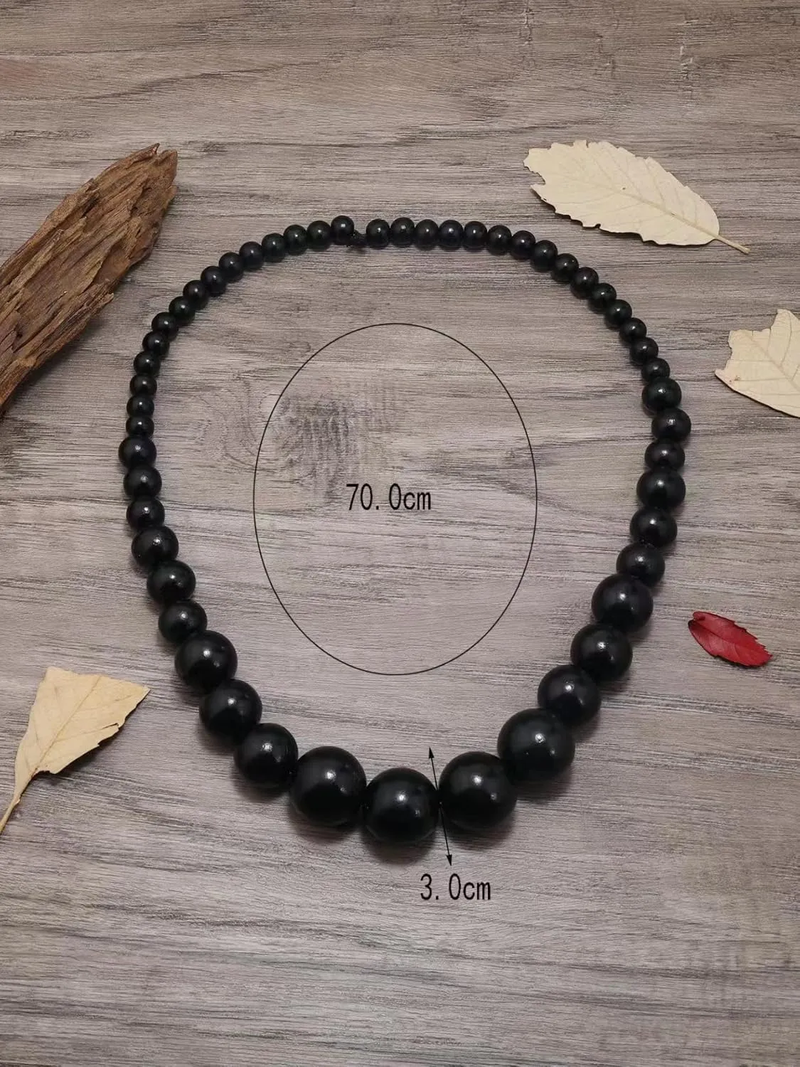 COLORFUL BLING Ethnic Large Chunky Wooden Beaded Necklaces Boho African Statement Necklace Handmade Tribal Collar Choker Bib Jewelry