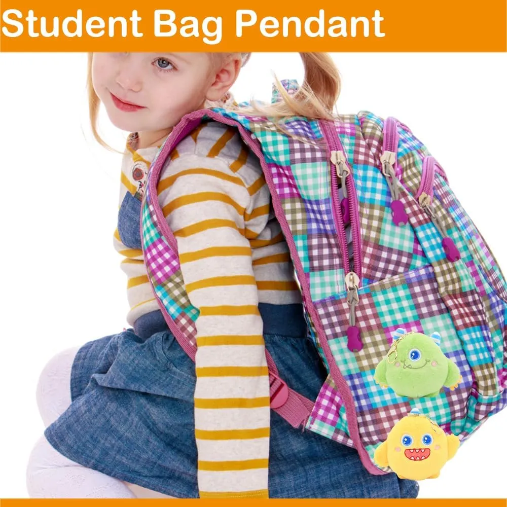 Cosplay Small Stuffed Animals Keychain | Cute Keychains For Backpacks | Backpack Charms For Girls School Bags