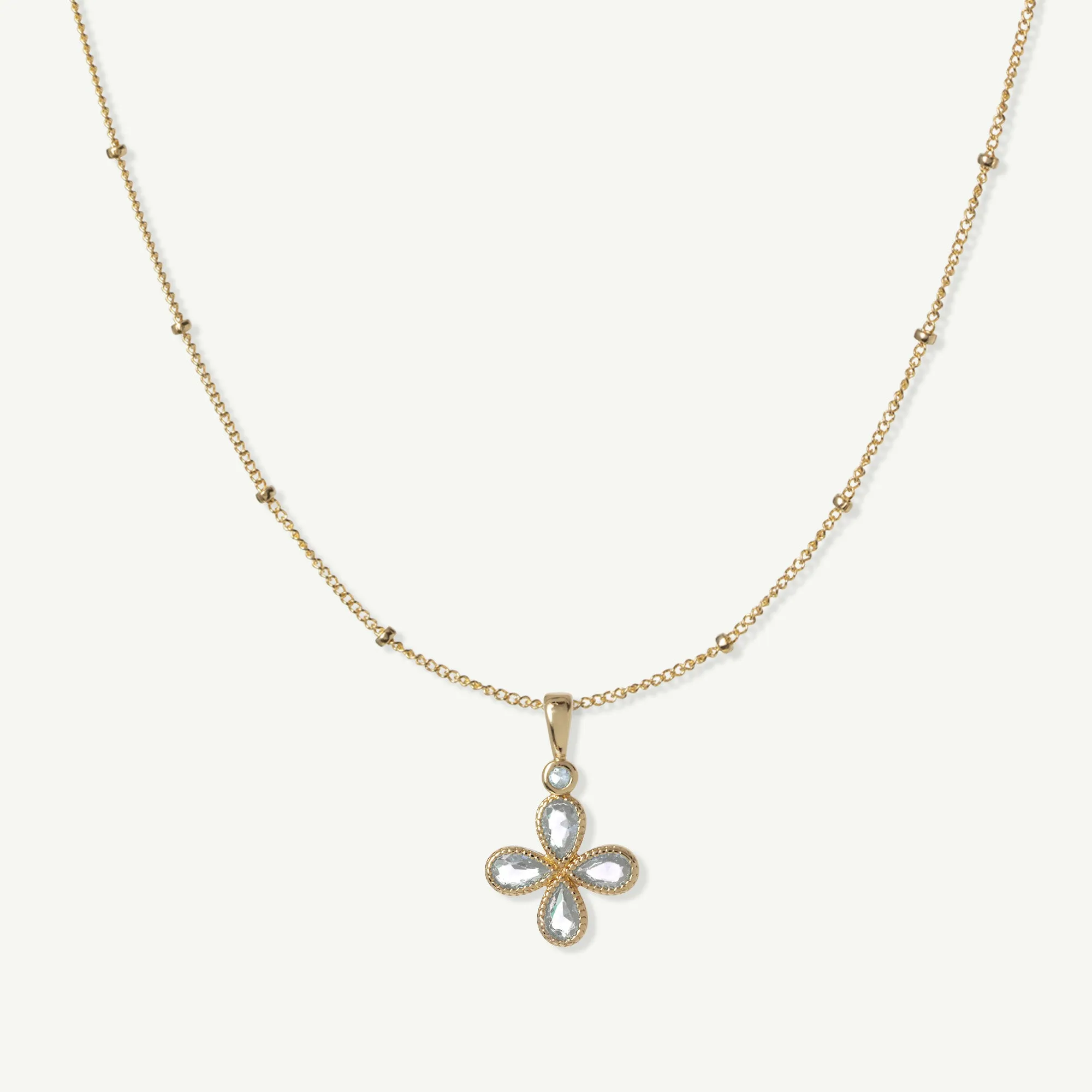 Diamond Clover Necklace