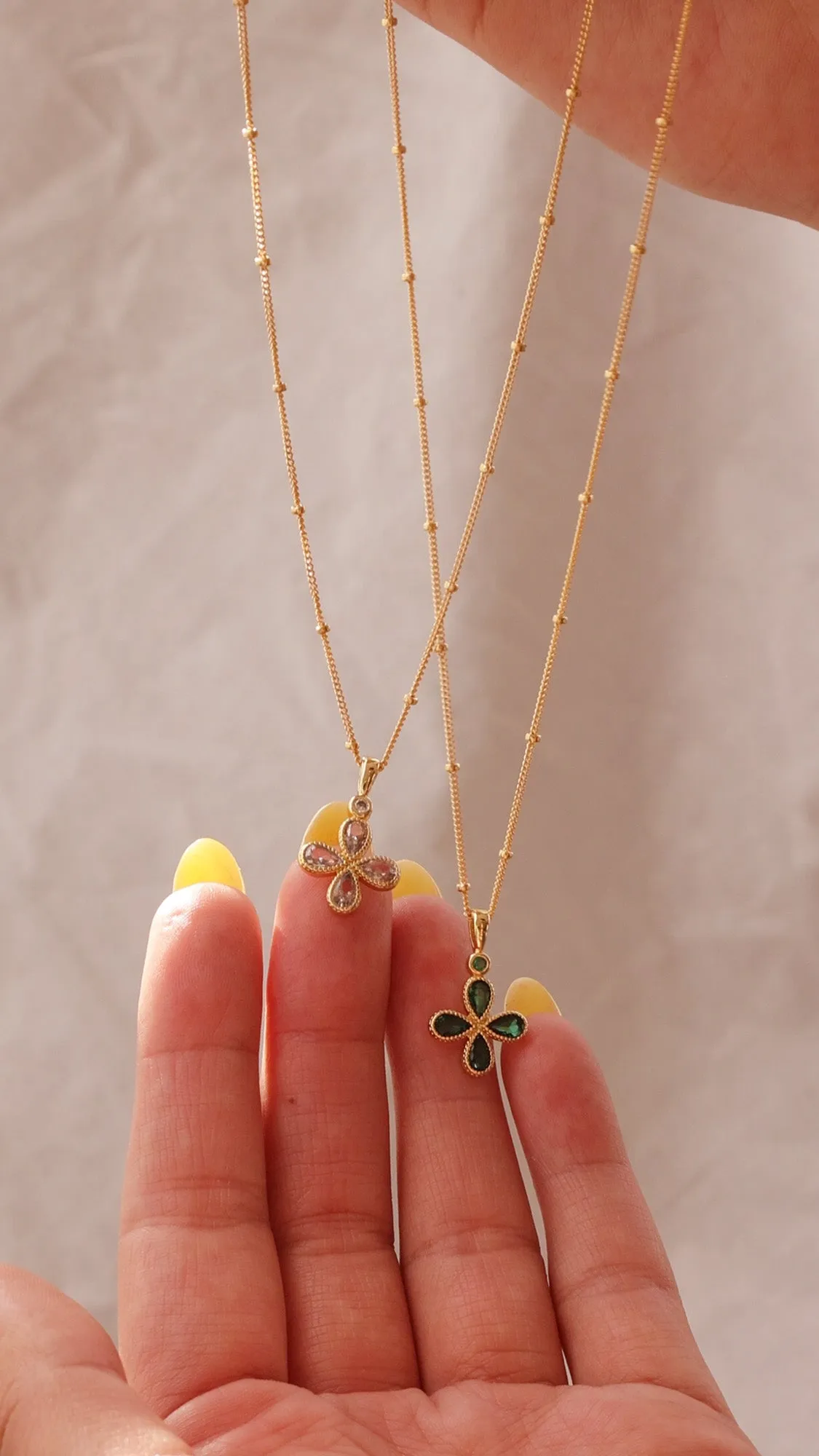 Diamond Clover Necklace