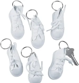 DIY Shoe Keychains, makes 12 - Crafts for Kids and Fun Home Activities