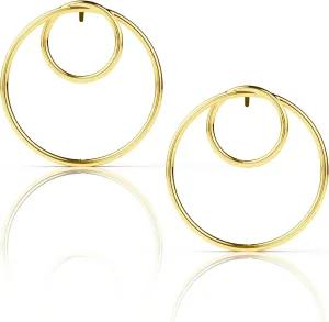 Earrings for Women 18K Gold Plated 925 Sterling Silver Earrings, Small Hoop Earrings for Women Men