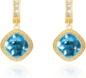 Earrings for Women,Gold-Plated Silver Jewelry Earrings.