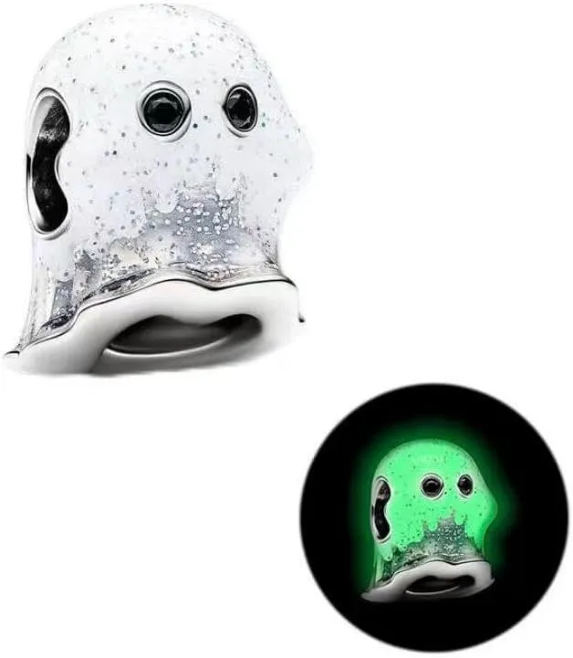 Festive Nutcracker Pumpkin Sparkling Dragon Egg Mouse 2024 Coco Miguel Dante Skull Charms for Women Bracelets &Necklaces in 925 Sterling Silver,Christmas Jewelry Gift for Women