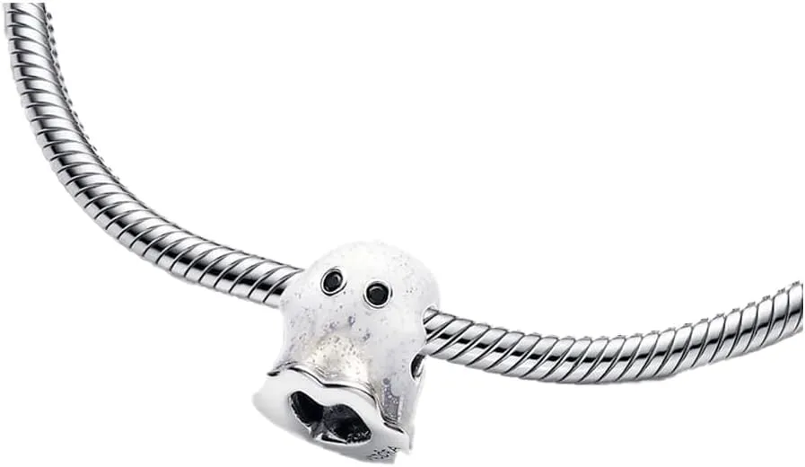 Festive Nutcracker Pumpkin Sparkling Dragon Egg Mouse 2024 Coco Miguel Dante Skull Charms for Women Bracelets &Necklaces in 925 Sterling Silver,Christmas Jewelry Gift for Women