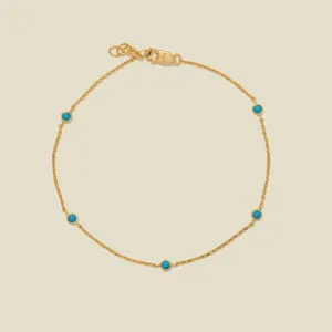 Floating Turquoise Bracelet | Final Sale