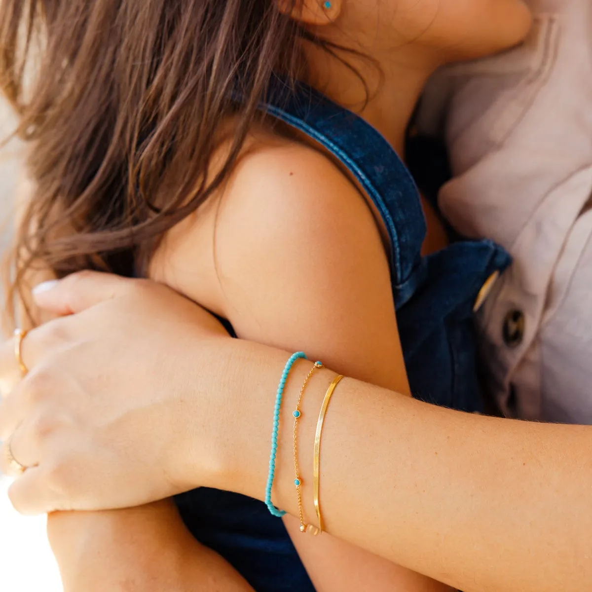 Floating Turquoise Bracelet | Final Sale