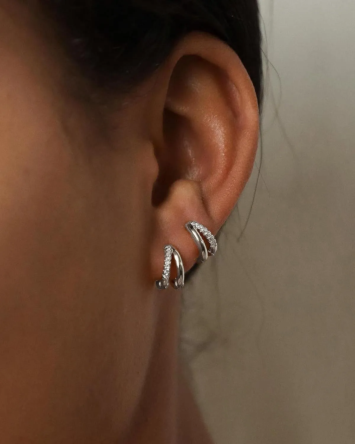 Gold Hoop Earrings for Women,14K Gold Huggie Hoop Earrings for Gift