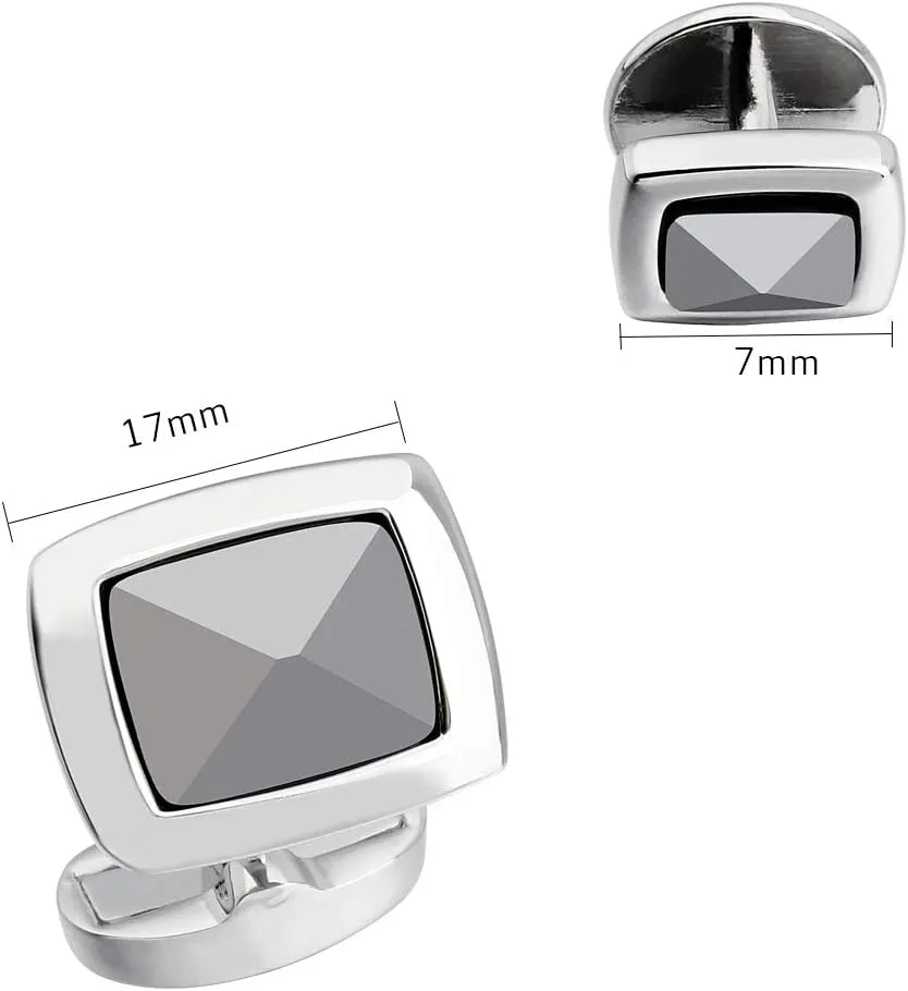 HAWSON Cufflinks and Tuexdo Studs for Men, Novelty Gifts for Him, Spider Owl Lips Cuff Links, Mens Jewelry or Accessories, Designed