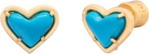 In-Love Delicate Stud Earrings - 14K Gold Plated Elegance for Everyday Wear