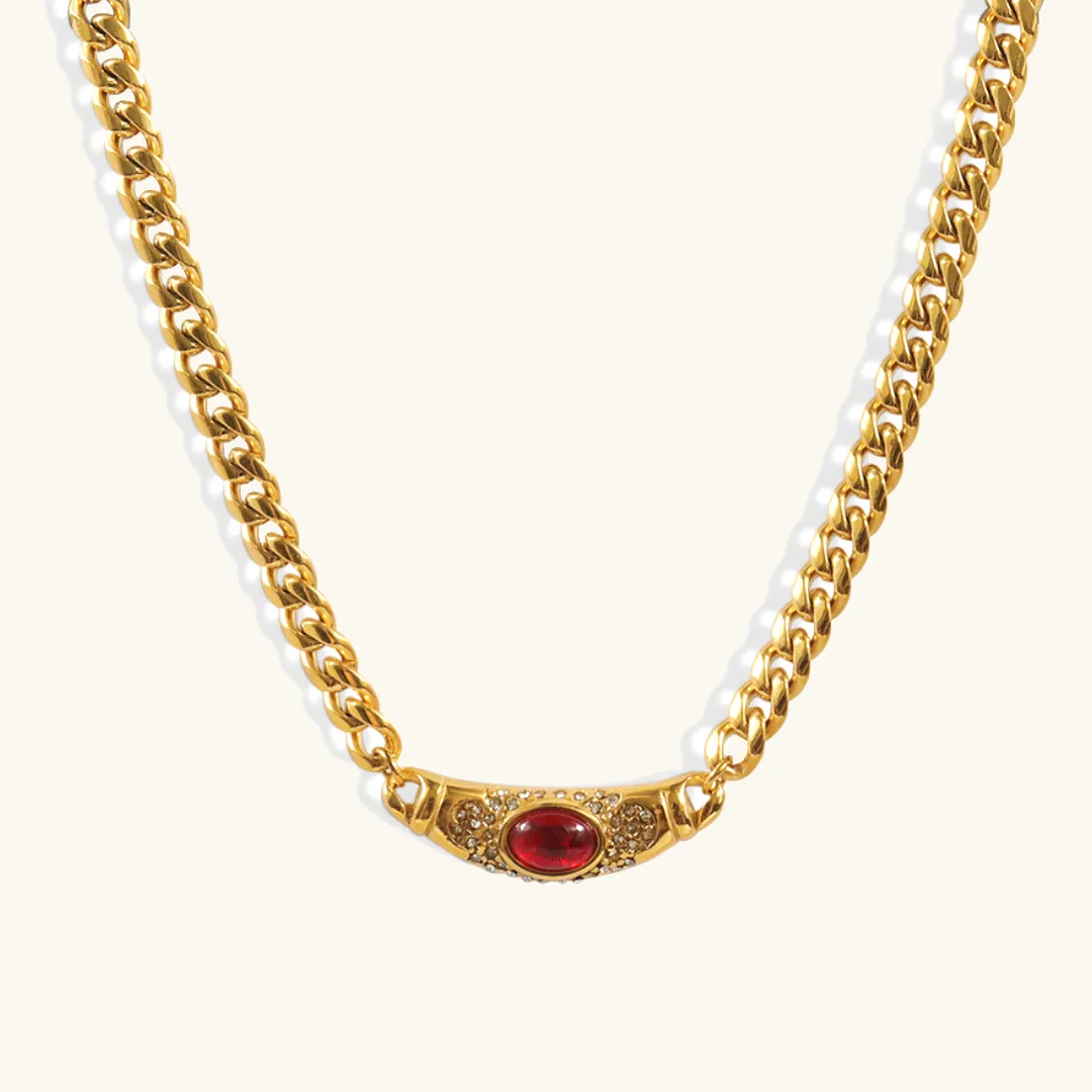 Isa - Necklace and Gem