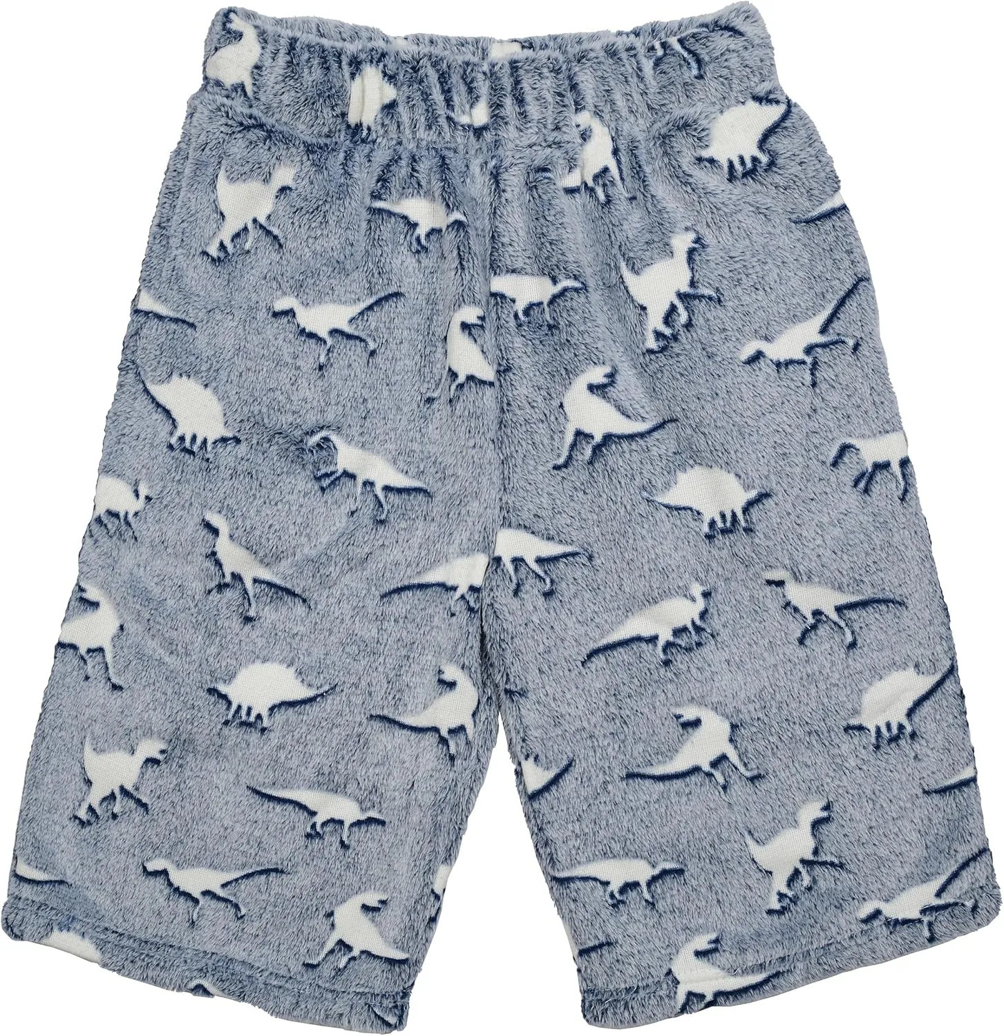 iscream Big Boys Fun Print Silky Soft Plush Shorts - Best Buddies Collection