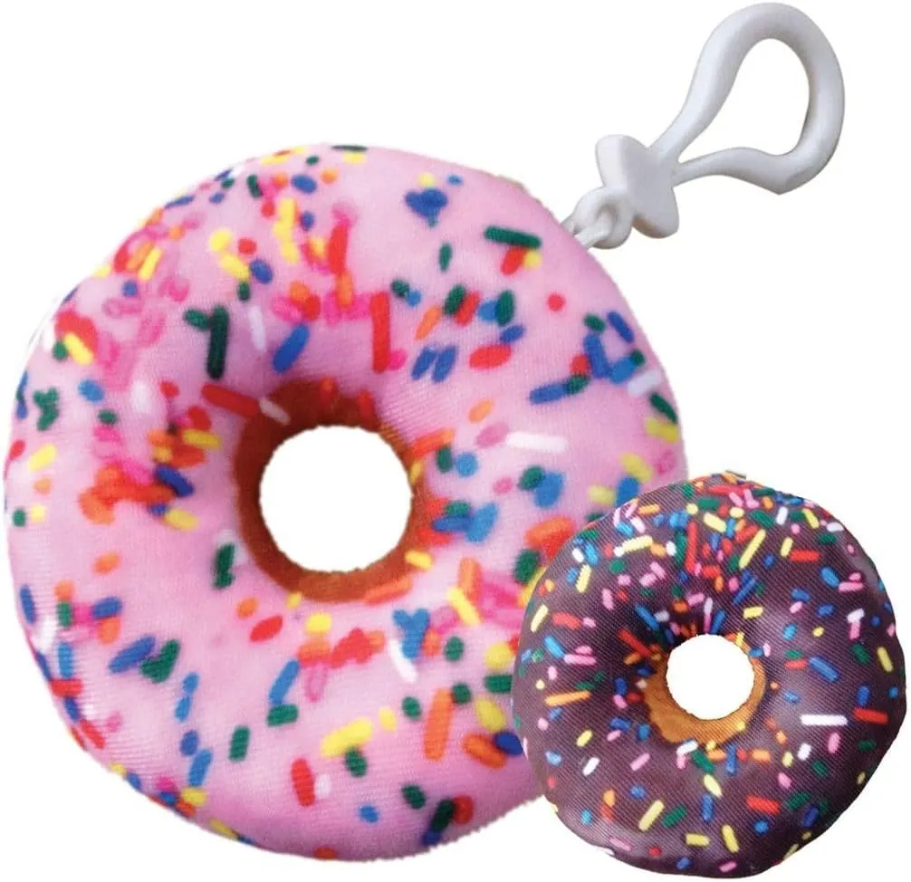 iscream Double Sided Photoreal Print Microbead Filled Backpack Keyring Collection - One Color on Each Side