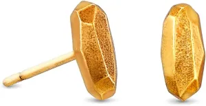 Kendra Scott 14k Gold-Plated Antiqued Lola Stud Earrings