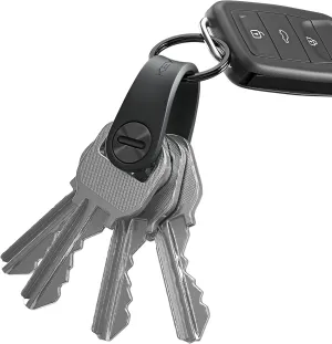 KeySmart Mini Keychain Key Holder - Compact Key Organizer for Key Chain, EDC Key Chains, Key Ring for Car Fobs Keychains