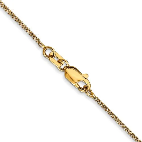 Leslie's 14kt Yellow Gold 1.0mm Spiga Chain With Lobster Clasp