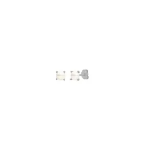 Lilah Pearl Studs Silver