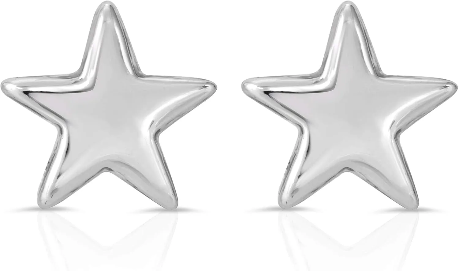 Lucky Feather Small Stud Earrings for Women - 14k Gold Dipped Post Earrings Presented on Sentimental Message Card Makes an Ideal Gift for Women and Teens