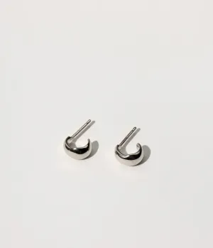 MAREA SMALL HOOP- SILVER