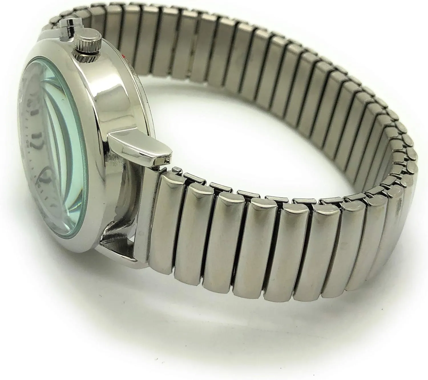 Mens Ladies 32mm Light Up Night Light Stretch Elastic Band Fashion Watch
