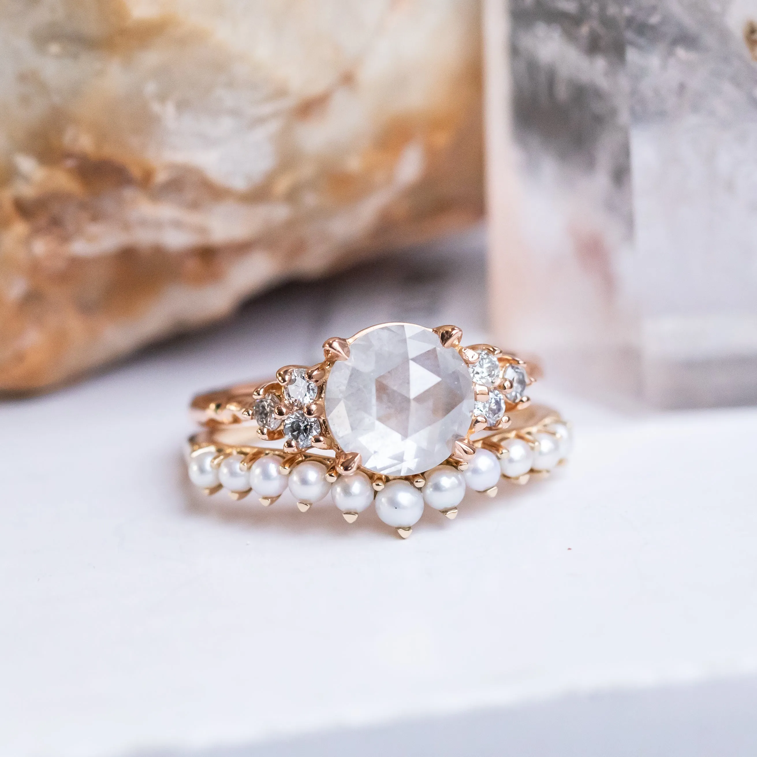 Mermaid Bubbles Pearl Ring