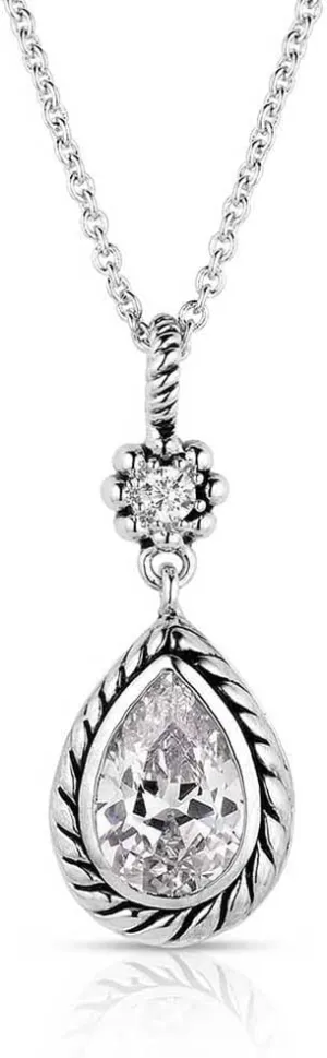 Montana Silversmiths Leading Light Crystal Necklace