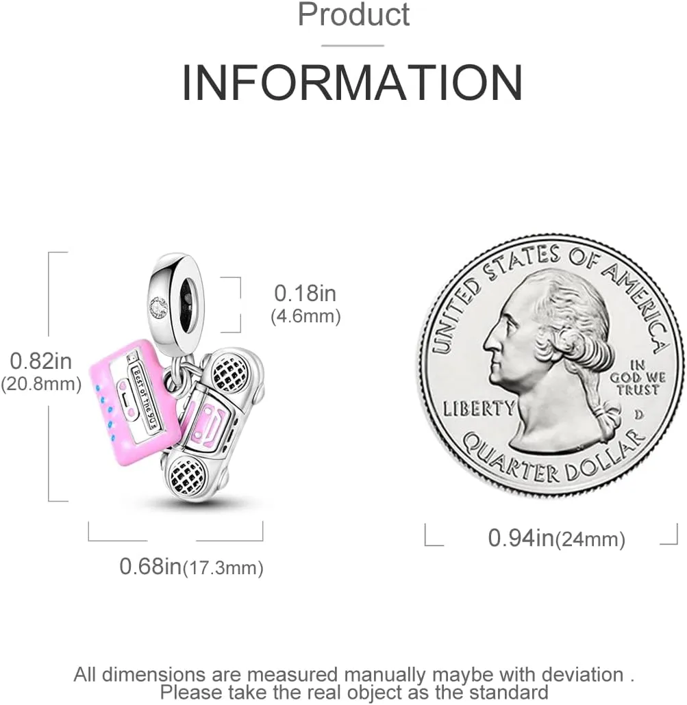 MULA 925 Sterling Silver Charms for Bracelets and Necklaces Dangle Pendants Beads Family Tree Charms Jewelry for Women