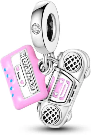 MULA 925 Sterling Silver Charms for Bracelets and Necklaces Dangle Pendants Beads Family Tree Charms Jewelry for Women