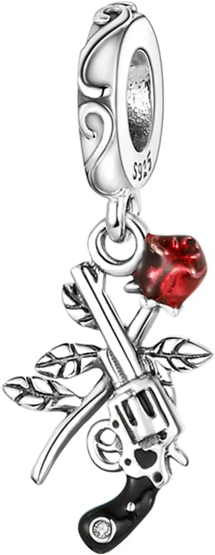 MULA 925 Sterling Silver Charms for Bracelets and Necklaces Handbag Dangle Pendants Beads Cute Cat Turtle Charms Jewelry for Women