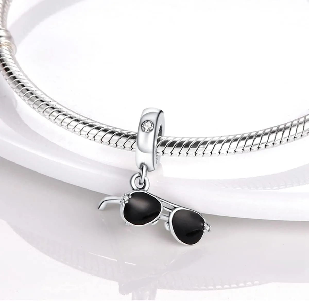MULA 925 Sterling Silver Charms for Bracelets and Necklaces Lucky Home Happy Family Forever Love Mom Beads Dangle Pendants Jewelry for Women