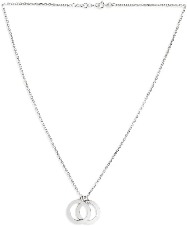 Mysha & Co New York Personalized Dual Ring Of Love Pendant