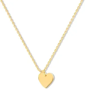 Mysha & Co New York Personalized Eternal Initial Heart Pendant