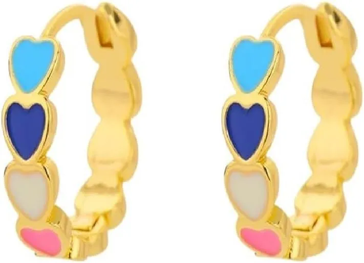 New 2026 Arrive Simple Heart Drop Earrings For Women Stainless Fashion Ear Cuff Piercing Dangle Earring Jewelry Gifts Femme Trendy Accessories Creative Gift