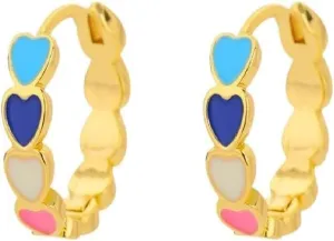New 2026 Arrive Simple Heart Drop Earrings For Women Stainless Fashion Ear Cuff Piercing Dangle Earring Jewelry Gifts Femme Trendy Accessories Creative Gift