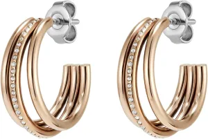 Olivia Burton Jewelry - Women's Ever Stacked Collection - Multi-Ring, Claw Hoop Earrings - Stainless Steel, Hypoallergenic - Easy Everyday Wear - Gift for Her